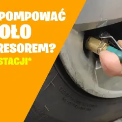 Jak szybko i bezpiecznie napompować oponę na stacji – praktyczne wskazówki