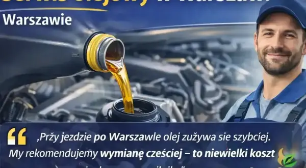 Warszawski mechanik wyjaśnia, ile trwa wymiana oleju. Wymiana jest szybka i tania, zapobiega kosztownym naprawom silnika.